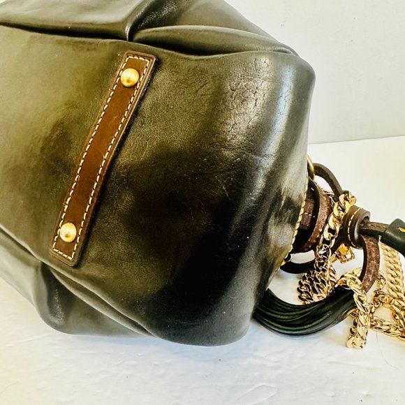 Y2K DOONEY & BOURKE LARGE LEATHER DOCTOR SATCHEL BAG VINTAGE - Picture 12 of 16